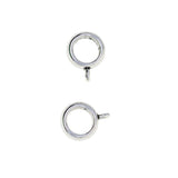 Maxbell 50 Pieces Hollow Bail Hanger Dangle Spacer Beads Fitting European Bracelet