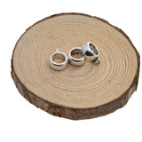 Maxbell 50 Pieces Hollow Bail Hanger Dangle Spacer Beads Fitting European Bracelet