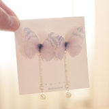 Maxbell 10Pcs Chiffon Butterfly Flatback Charms Embellishments DIY Hair Colored