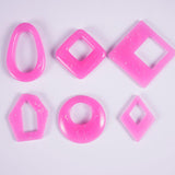 Max Geometric Crystal Silicone Molds Jewelry Making Moulds DIY Crafts 14.5x9.5cm