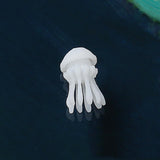 Maxbell 5pcs assorted 3D resin jellyfish filler ornaments for crystal ocean crafts