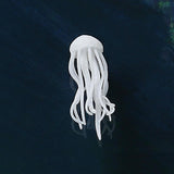 Maxbell 5pcs assorted 3D resin jellyfish filler ornaments for crystal ocean crafts