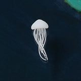 Maxbell 5pcs assorted 3D resin jellyfish filler ornaments for crystal ocean crafts