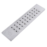 Maxbell Square 30 Holes Tungsten Carbide Metal Wire Drawplate Jewelry Tool 0.55-3mm