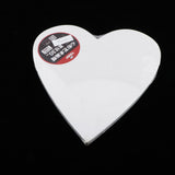 Max Heart Blank Canvas Stretched Wooden Frame For Oil Acrylic Painting 11.8 inch