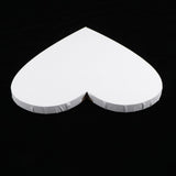 Max Heart Blank Canvas Stretched Wooden Frame For Oil Acrylic Painting 11.8 inch