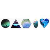 Max Heart Blank Canvas Stretched Wooden Frame For Oil Acrylic Painting 11.8 inch