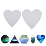 Max Heart Blank Canvas Stretched Wooden Frame For Oil Acrylic Painting 11.8 inch