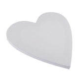 Max Heart Blank Canvas Stretched Wooden Frame For Oil Acrylic Painting 11.8 inch