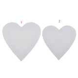 Max Heart Blank Canvas Stretched Wooden Frame For Oil Acrylic Painting 11.8 inch