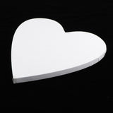 Max Heart Blank Canvas Stretched Wooden Frame For Oil Acrylic Painting 11.8 inch