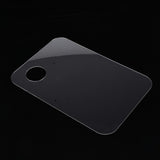 Maxbell Clear Acrylic Paint Tray Palette for Watercolor Oil Acrylic Paint Art Square