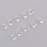 Maxbell 10 Pieces Bail Clasp with Cup Pin Beads Cap with Loop Findings plum blossom