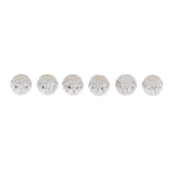 Maxbell 925 Silver Large Hole Loose Spacer Bead DIYJewellery Making Finding  4mm 6pcs