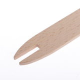 Max Beechwood weaving knitting shuttle stick needle shuttle DIY craft 30x2.3cm