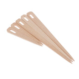 Max 5pcs wooden weaving knitting shuttle stick needle shape DIY tool 11/20cm