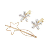 Max 3pcs pearl Barrette Pin hair clip pins hair jewelry  green group 4