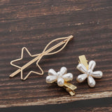 Max 3pcs pearl Barrette Pin hair clip pins hair jewelry  green group 4