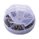 Max 600Pcs Key Link Rings Bulk for Keychain Attachment Jewel Making Organization