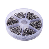 Max 600Pcs Key Link Rings Bulk for Keychain Attachment Jewel Making Organization