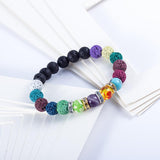Max 600pcs lava beads crystal agate gemstone loose spacer beads crafts
