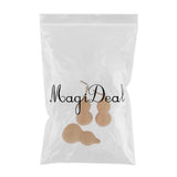 Max 3 Pieces Natural Gourds Unpainted Crafts Home Key Chain Hanging Ornament