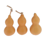 Max 3 Pieces Natural Gourds Unpainted Crafts Home Key Chain Hanging Ornament