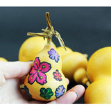 Max 3 Pieces Natural Gourds Unpainted Crafts Home Key Chain Hanging Ornament