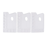 Maxbell 3x Artist Watercolor Paint Pallet Paint Palette Mixing Plate Pigment Tray