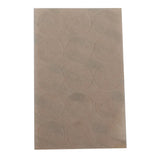 Maxbell 5 Sheet Silicone Gel Ruler Grips Non Slip Adhesive Rings Sewing Craft Clear
