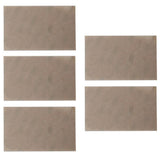 Maxbell 5 Sheet Silicone Gel Ruler Grips Non Slip Adhesive Rings Sewing Craft Clear