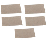 Maxbell 5 Sheet Silicone Gel Ruler Grips Non Slip Adhesive Rings Sewing Craft Clear