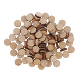 Max 100x Unfinished Wooden Shaped Embellishments Crafts Tags Wedding Party