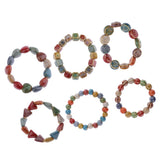 Maxbell 3 Sets Fashion Women Boho Ceramic Porcelain Charms Beads Bracelets Jewelry