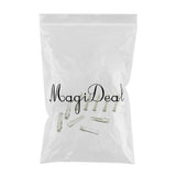 Maxbell 10Piece Alligator Hair Clip Flat Single Prong Hair Clip DIY Headdress 3.2cm