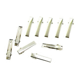 Maxbell 10Piece Alligator Hair Clip Flat Single Prong Hair Clip DIY Headdress 3.2cm