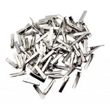 30/100Pack Flat Single Prong Alligator Hair Clips DIY Blanks 32mm 100pcs