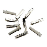 Maxbell 10Piece Alligator Hair Clip Flat Single Prong Hair Clip DIY Headdress 3.5cm