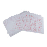 Maxbell 10x Reusable Chinese Calligraphy Kanji Water Writing Cloth for Practicing C