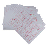 Maxbell 10x Reusable Chinese Calligraphy Kanji Water Writing Cloth for Practicing C