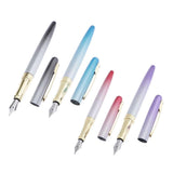 Maxbell Fashion Gradient Color Fine Nib Ink Pen Big Broad Nib 0.5mm Souvenir Gift