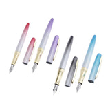 Maxbell Fashion Gradient Color Fine Nib Ink Pen Big Broad Nib 0.5mm Souvenir Gift
