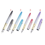 Maxbell Fashion Gradient Color Fine Nib Ink Pen Big Broad Nib 0.5mm Souvenir Gift