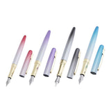 Maxbell Fashion Gradient Color Fine Nib Ink Pen Big Broad Nib 0.5mm Souvenir Gift