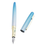 Maxbell Gradient Color Fountain Ink Pen Nib Pen Big Nib 0.5mm gradient blue