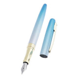 Maxbell Gradient Color Fountain Ink Pen Nib Pen Big Nib 0.5mm gradient blue