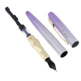 Maxbell Gradient Color Fountain Ink Pen Nib Pen Big Nib 0.5mm gradient purple
