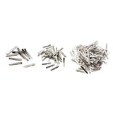 Maxbell 10/30/100Piece Alligator Teeth Hair Clip Flat Single Prong Hair Clip 10Pcs