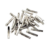 Maxbell 10/30/100Piece Alligator Teeth Hair Clip Flat Single Prong Hair Clip 30Pcs