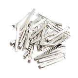 Maxbell 30Piece Alligator Teeth Hair Clip Flat Single Prong Hair Clip DIY Headdress